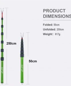 Kailasgear.com Clip-up EVO Stick Clip Rock Climbing Mountaineering Multi-use Extendable Superclip