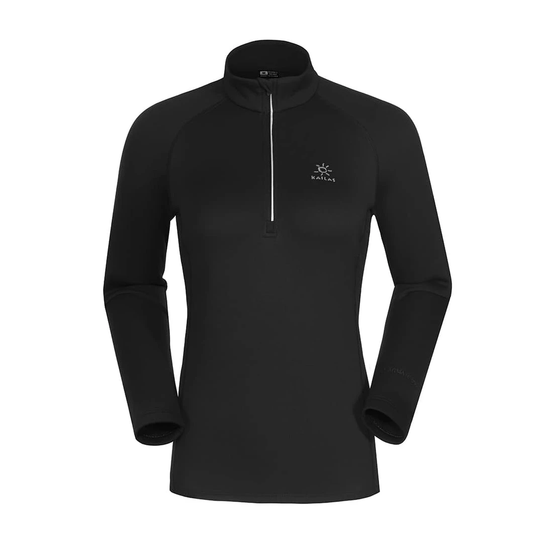 Kailas Air Fleece Stand Collar Functional Long Sleeve Baselayer Top Women