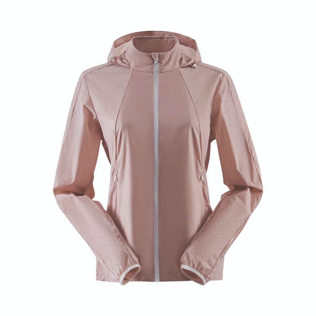 Kailasgear.com Hooded Sun Protective Training Wind Jacket Women's Kailasgear.com Hooded Sun Protective Training Wind Jacket Women's